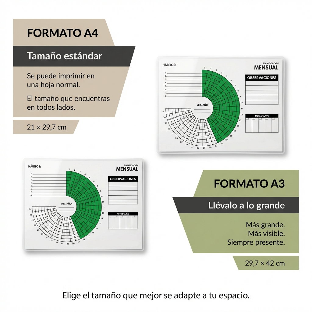 Plantilla de Hábitos y Tareas de 31 días