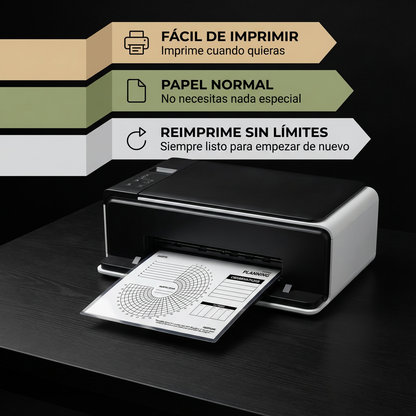 Plantilla de Hábitos y Tareas de 31 días